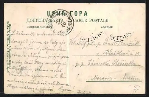 AK Cettigné, Vue générale