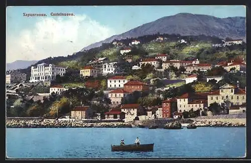 AK Castelnuovo / Herceg Novi, Panorama generale, Ruderboot