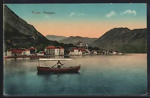 AK Perzagno, Panorama mit Boot