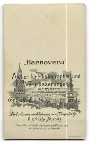 Fotografie Atelier Hannovera, Hannover, Grosse Packhofstrasse 34, Porträt einer Frau in geblümter Bluse