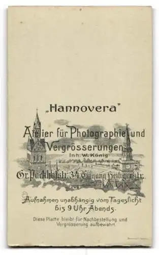 Fotografie Atelier Hannovera, Hannover, Gr. Packhofstrasse 34, Porträt eines jungen Mädchens