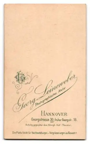 Fotografie Georg Leineweber, Hannover, Georgstrasse 30, Porträt einer jungen Frau