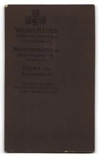 Fotografie Wilhelm Loos, Flöha, Bismarckstr. 26, Mutter mit Kind