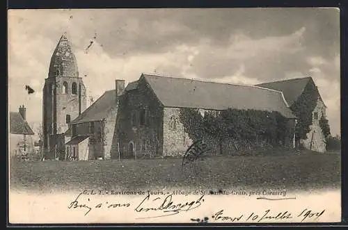 AK St. Paul-Jean-du-Grais, Abbaye avec clocher roman