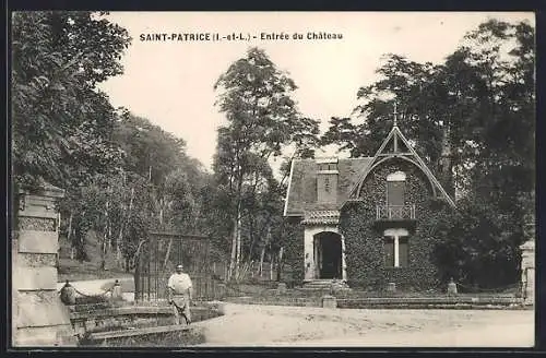 AK Saint-Patrice, Entrée du Château