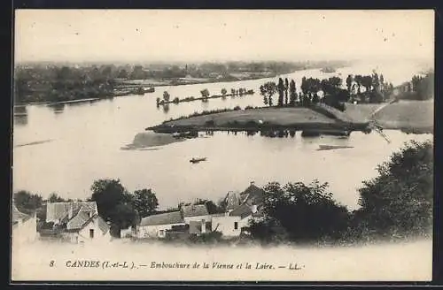 AK Candes, embouchure de la Vienne et la Loire