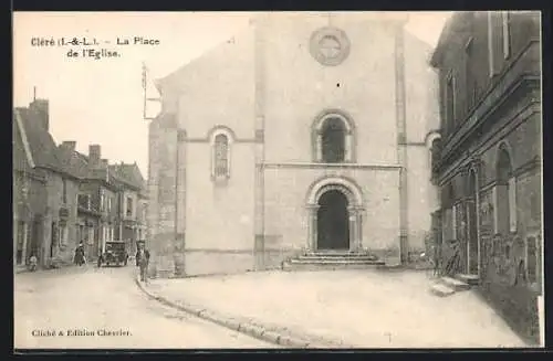 AK Cléré, La Place de l`Église