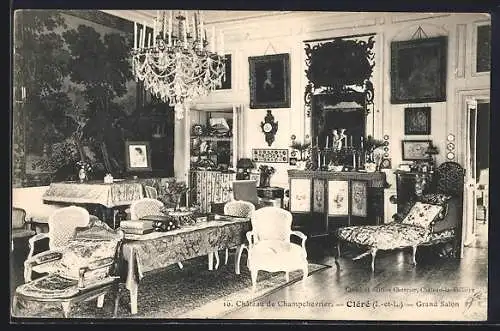 AK Cléré, Grand Salon du Château de Champchevrier