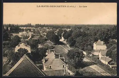 AK La Haye-Descartes, La Gare