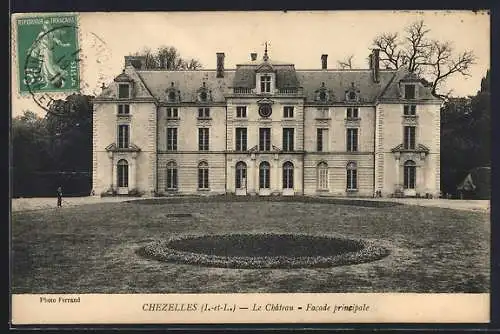 AK Chezelles, Le Château, Facade principale