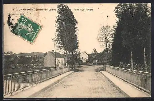 AK Chambourg, Pont sur l`Indre