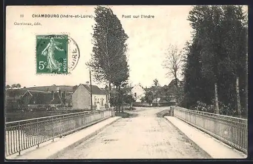 AK Chambourg, Pont sur l`Indre