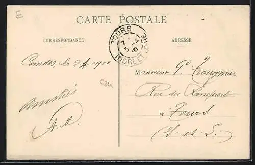 AK Candes, Vue générale, Embouchure de la Vienne, Passage du Bac
