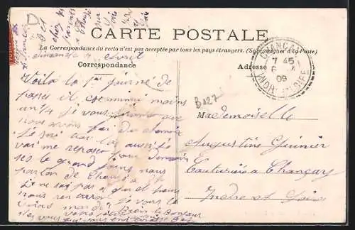 AK Chouzé-sur-Loire, Vue générale de Chouzé