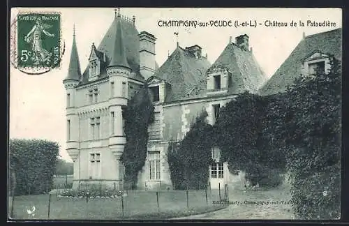 AK Champigny-sur-Veude, Château de la Pataderie