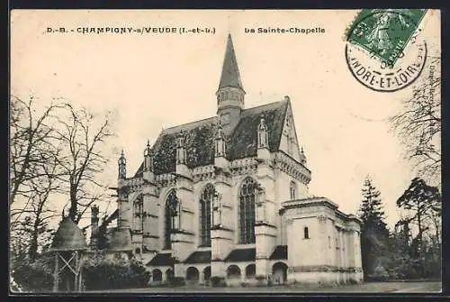 AK Champigny-sur-Veude, La Sainte-Chapelle