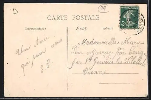 AK Champigny, Vues sur Porte Veine et environs en collage de cartes postales