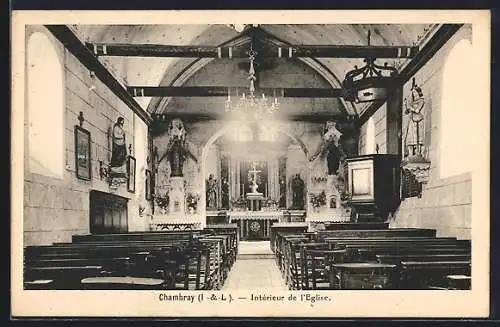 AK Chambray, Intérieur de l`Église