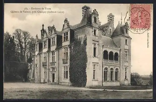 AK Chancay, Château de Valmer près de Tours (Indre-et-Loire)