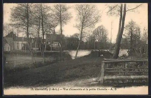 AK Charentilly, Vue d`ensemble et la petite Choisille