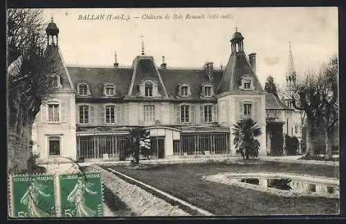 AK Ballan, Château de Bois Renault (côté sud)