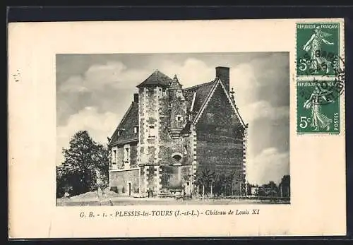 AK Plessis-lès-Tours, Château de Louis XI