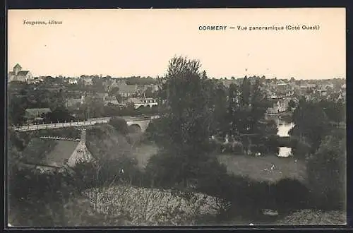 AK Cormery, Vue panoramique (Côté Ouest)