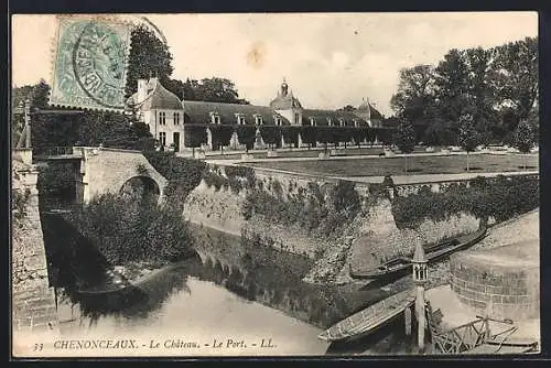 AK Chenonceaux, Le Château et le Port