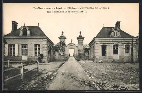 AK Chemillé-sur-Indrois, L`Entrée de la Chartreuse du Liget