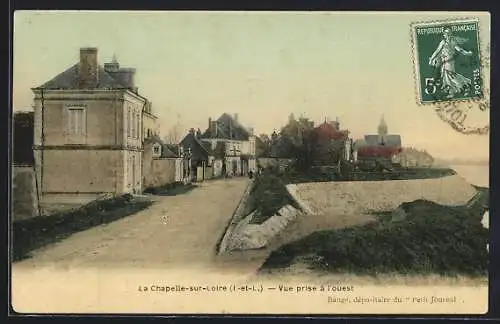 AK La Chapelle-sur-Loire, Vue prise à l`ouest