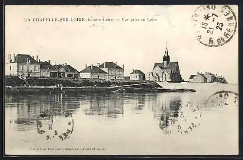 AK La Chapelle-sur-Loire, Vue prise en Loire