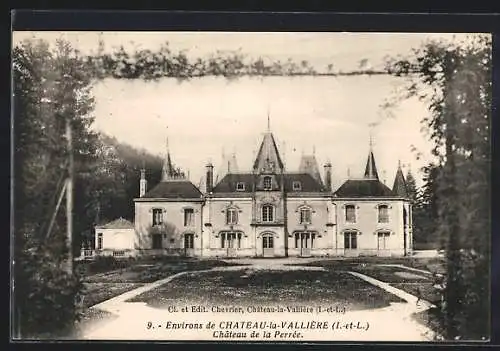 AK Château-la-Vallière, Château de la Perrée