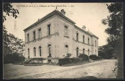 AK Esvres, Château de Vaux (Nord-Est)