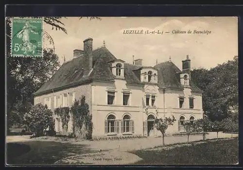 AK Luzillé, Château de Beauchêne