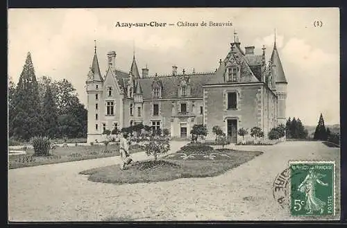 AK Azay-sur-Cher, Château de Beauvais