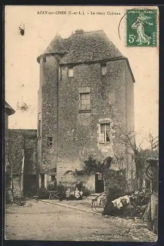 AK Azay-sur-Cher, Le vieux Château