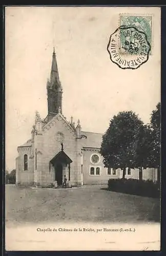 AK Hommes, Chapelle du Château de la Briche