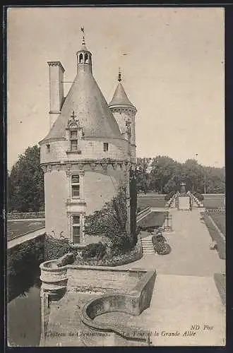 AK Chenonceaux, La Tour et la Grande Allée