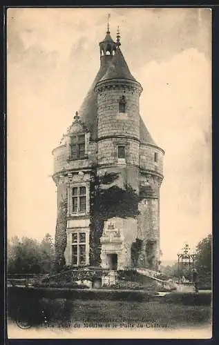 AK Chenonceaux, La Tour du Moulin et le Puits du Château