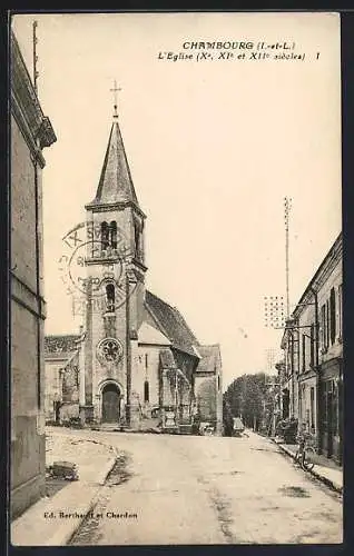 AK Chambourg, L`Église des IXe, XIe et XIIe siècles