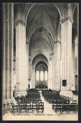 AK Candes, Intérieur de l`église