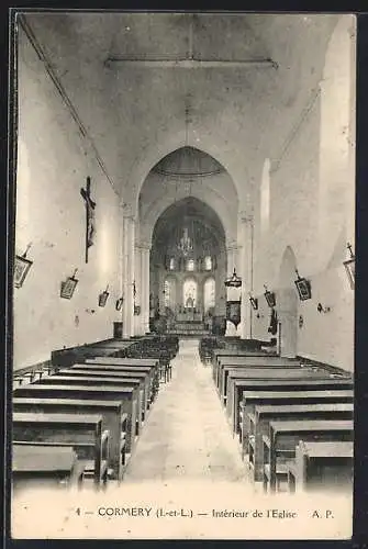 AK Cormery, Intérieur de l`Église