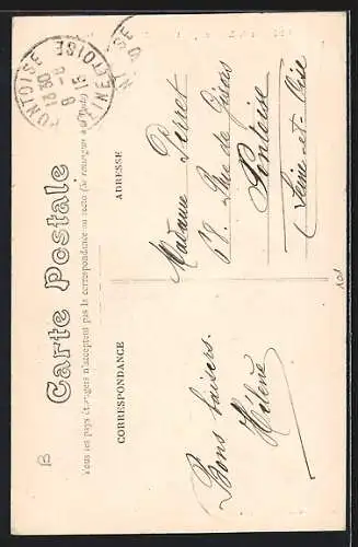 AK Luynes, Château de Luynes XVe et XVIe siècles, vue prise de l`église