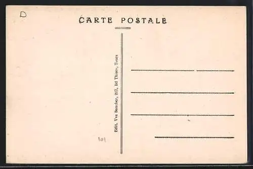 AK Cheillé, La Plogninière, vue d`ensemble avec jardin et visiteurs