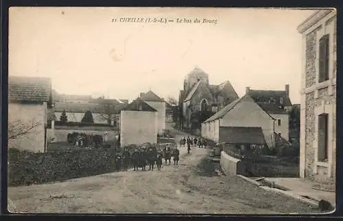 AK Cheillé, Le bas du Bourg