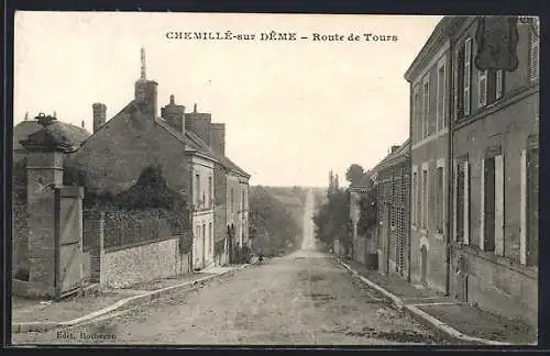 AK Chemillé-sur-Dême, Route de Tours