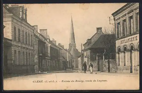 AK Cléré, Entrée du Bourg, route de Luynes