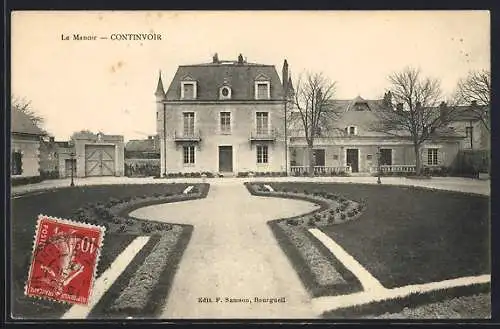 AK Continvoir, Le Manoir et son jardin élégant