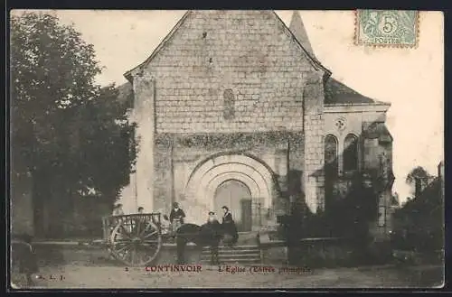 AK Continvoir, L`église (Entrée principale)