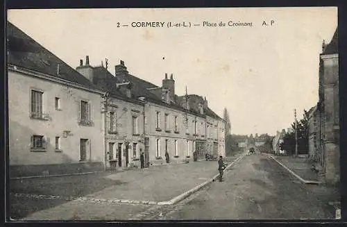 AK Cormery, Place du Croissant